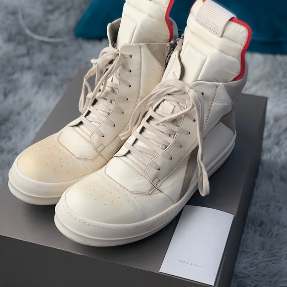 Rick owens geobasket Pearl milk - Picture 4 of 14